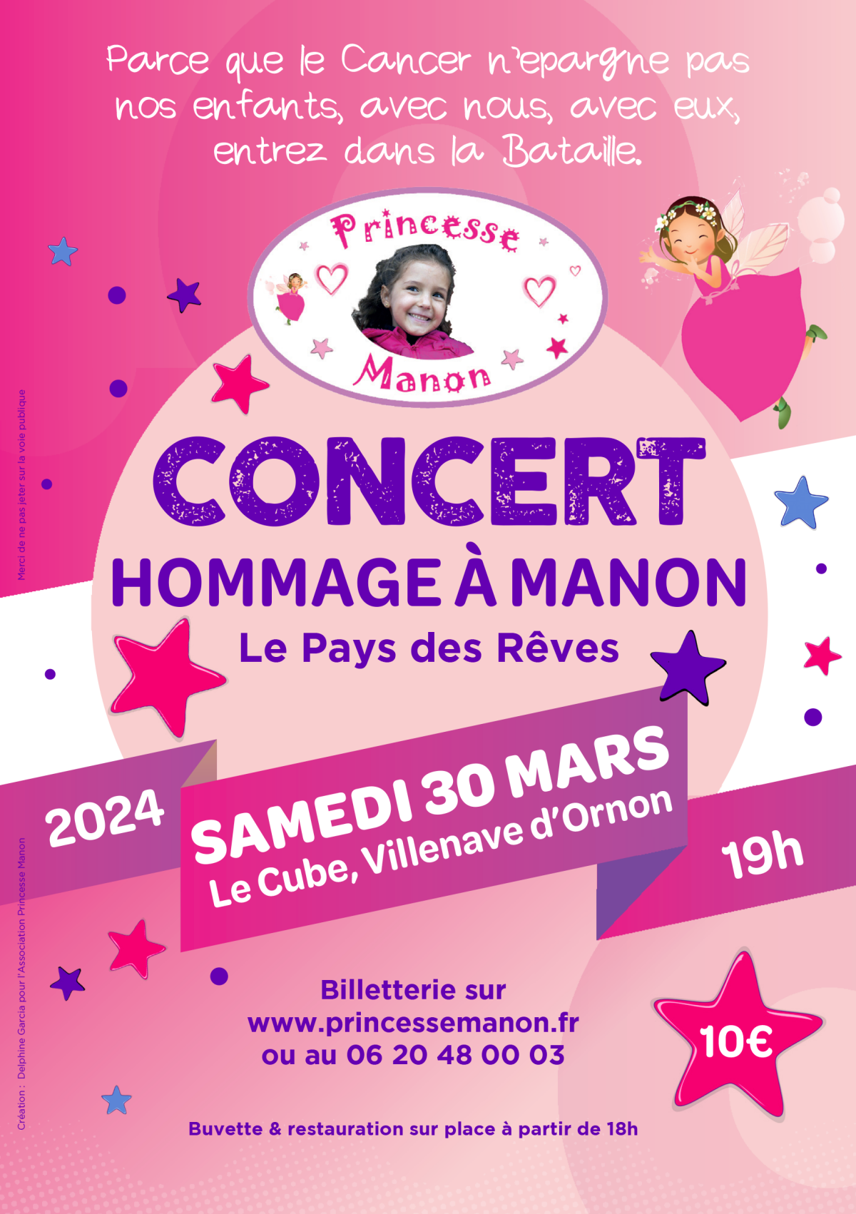 Le prochain événement de l'association Princesse Manon